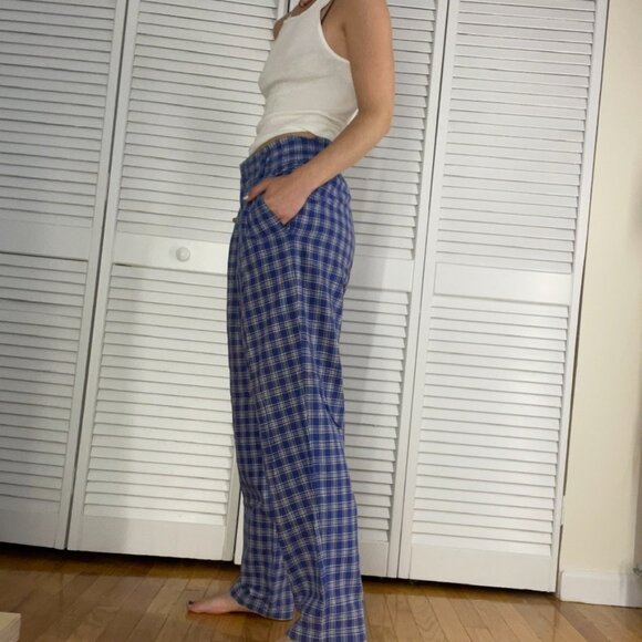 Vintage Checkered Boxer Style Pants - Picture 2 of 5